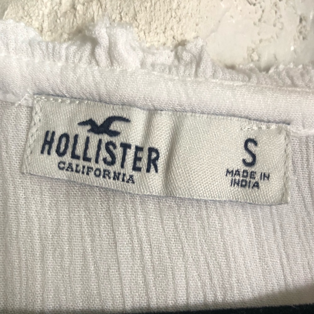 Hollister Peasant Top Sz Small - Picture 7 of 8